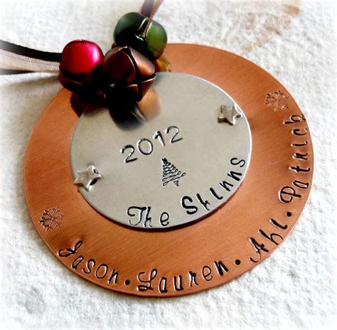 sheet metal ornaments|metal photo ornament personalized.